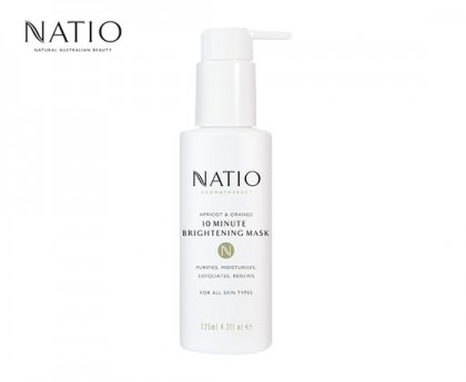 Natio 娜迪奥 黄桃柑橘10分钟速效嫩白肌面膜 125毫升